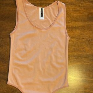 Blush colored bodysuit